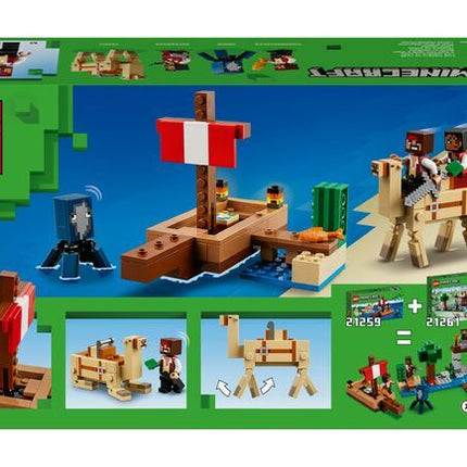 Minecraft de reis van het Piratenschip 21259 Lego