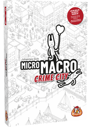 Crime City - Micro Macro – gezellig bordspel – 1 tot 4 spelers