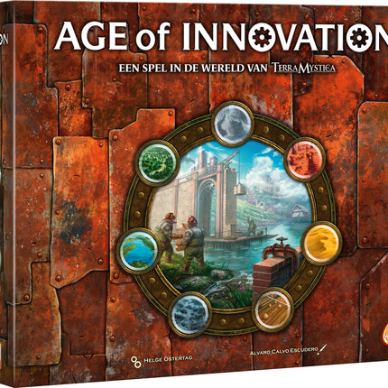 Dit is een foto van het spel Age of innovation te koop bij Speldorado Spellenwinkel Delft