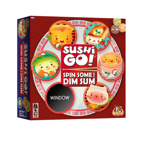 Sushi Go! Spin Some for Dim Sum – party kaartspel – 2 tot 6 spelers