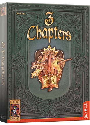 Dit is een foto van het spel 3 Chapters te koop bij Speldorado Spellenwinkel Delft