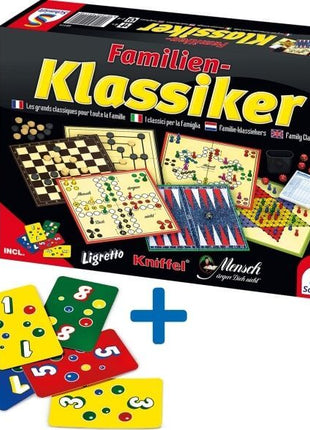 Dit is een foto van het spel Spellendoos Met Ligretto te koop bij Speldorado Spellenwinkel Delft
