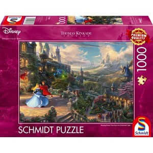 Dit is een foto van het spel Disney Doornroosje Dansen in het magische Licht te koop bij Speldorado Spellenwinkel Delft