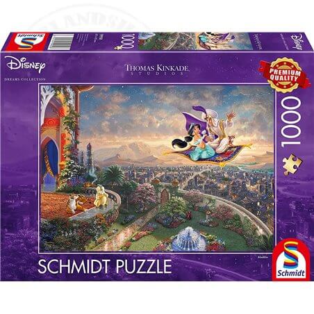 Dit is een foto van het spel Disney Aladdin, te koop bij Speldorado Spellenwinkel Delft