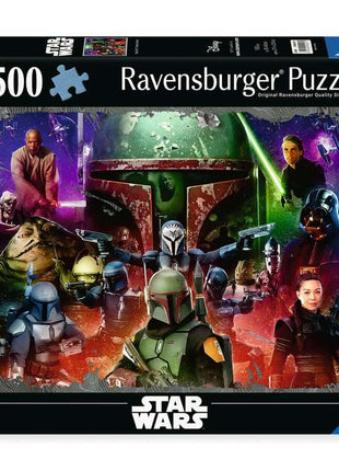 Ravensburger puzzel "Stranger Things 500p - 500 stukjes ronde puzzel" - 500 stukjes