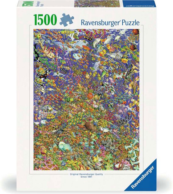 Vele bonte vissen - 1500 stukjes