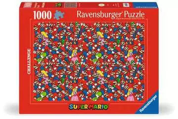 Dit is een foto van het spel Super Mario , Challenge - 1000 stukjes te koop bij Speldorado Spellenwinkel Delft