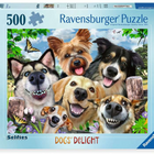 Vrolijke honden - 500 stukjes