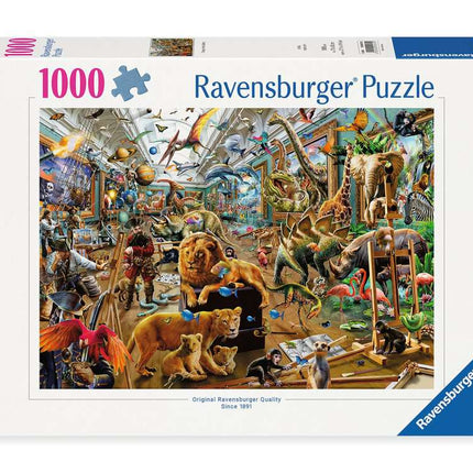 Chaos in de galerie - 1000 stukjes