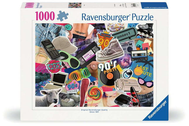 De jaren 90 - 1000 stukjes
