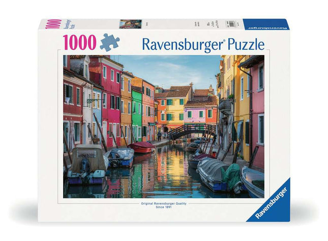 Burano, Italië - 1000 stukjes