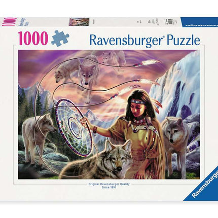 Dit is een foto van het spel De Dromenvanger - 1000 stukjes te koop bij Speldorado Spellenwinkel Delft