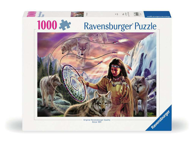 Dit is een foto van het spel De Dromenvanger - 1000 stukjes te koop bij Speldorado Spellenwinkel Delft