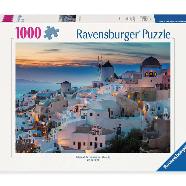 Avond in Santorini - 1000 stukjes