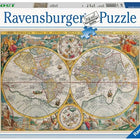 Wereldkaart 1594 - 1500 stukjes
