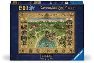 Ravensburger puzzel "s Ochtends bij de haven - 500 stukjes" - 500 stukjes