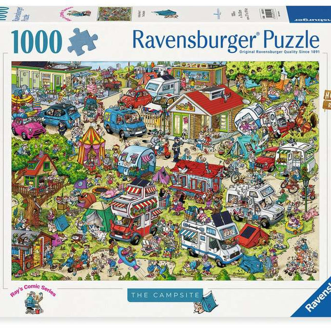 Holiday resort 1: The campsite , Ray's Comic Series - 1000 stukjes