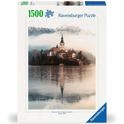 Het eiland van wensen, Bled, Slovenië - 1500 stukjes