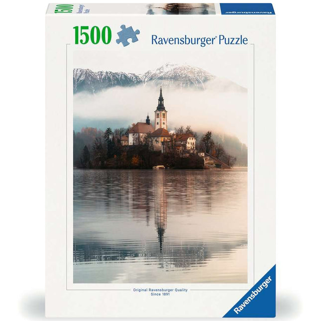Het eiland van wensen, Bled, Slovenië - 1500 stukjes