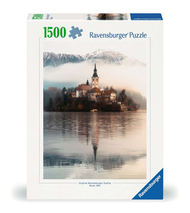 Het eiland van wensen, Bled, Slovenië - 1500 stukjes