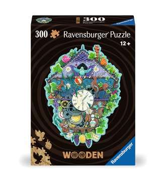 Dit is een foto van het spel Cuckoo Clock Houten puzzels volwassenen te koop bij Speldorado Spellenwinkel Delft
