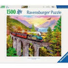 Trein in de herfst - 1500 stukjes