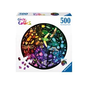 Dit is een foto van het spel Round puzzle - Insects (Circle of Colors) te koop bij Speldorado Spellenwinkel Delft