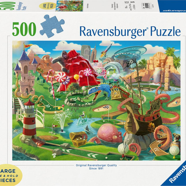 Dit is een foto van het spel Putt Putt Paradise te koop bij Speldorado Spellenwinkel Delft