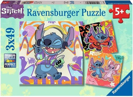 Disney Stitch - 3x49 stukjes