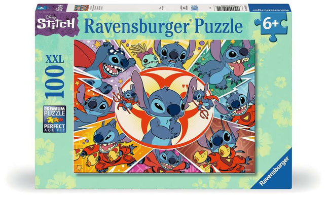 Dit is een foto van het spel Stitch - 100 XXL te koop bij Speldorado Spellenwinkel Delft
