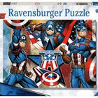 Dit is een foto van het spel Captain America - 100 XXL te koop bij Speldorado Spellenwinkel Delft