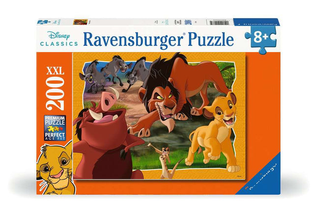 Dit is een foto van het spel Lion King - 200 XXL te koop bij Speldorado Spellenwinkel Delft