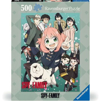 Dit is een foto van het spel Spy x Family - 500 stukjes te koop bij Speldorado Spellenwinkel Delft
