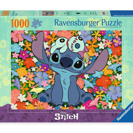 Dit is een foto van het spel Disney Stitch - 1000 stukjes te koop bij Speldorado Spellenwinkel Delft