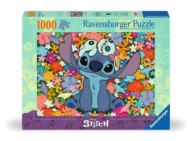 Dit is een foto van het spel Disney Stitch - 1000 stukjes te koop bij Speldorado Spellenwinkel Delft