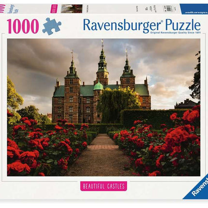 Dit is een foto van het spel Rosenborg Castle, Denmark - 1000 stukjes te koop bij Speldorado Spellenwinkel Delft