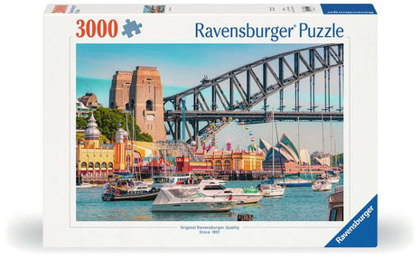 Ravensburger puzzel "Santorini sunset" - 100 XXL stukjes