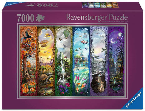 Ravensburger puzzel "Frida Kahlo, Blooming Fantasy" - 100 XXL stukjes