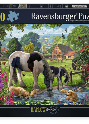 Ravensburger puzzel "Footbridge at Lac d'Annecy" - 1000 stukjes