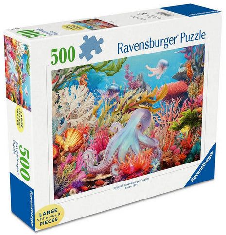 Ravensburger puzzel "Kleurrijke savanne" - 150 stukjes