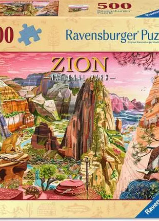 Ravensburger puzzel "Pinke Gewitterstimmung - 500 stukjes" - 500 stukjes