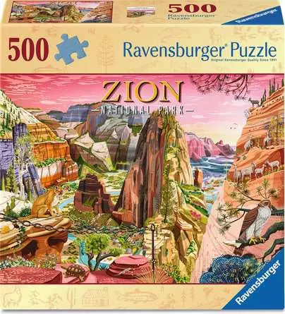 Ravensburger puzzel "Pinke Gewitterstimmung - 500 stukjes" - 500 stukjes