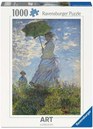 Woman with a Parasol Turned Toward the Left / Claude Monet