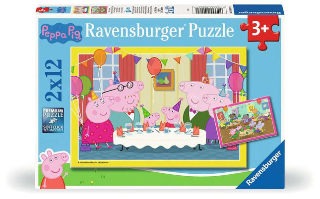 Peppa Pig - 2 x 12 stukjes