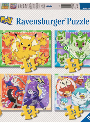 Ravensburger puzzel "Pikachu en zijn vrienden / Pokémon" - 100 XXL stukjes