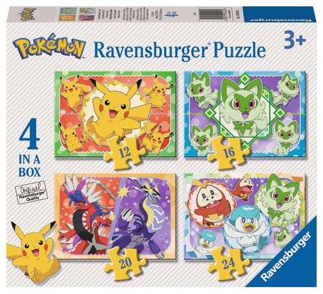 Ravensburger puzzel "Pikachu en zijn vrienden / Pokémon" - 100 XXL stukjes
