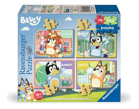 Bluey - My first puzzles (2, 3, 4, 5 stukjes) hersenbreker  - Ravensburger