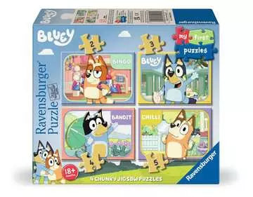 Bluey - My first puzzles (2, 3, 4, 5 stukjes)