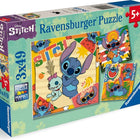 Disney Stitch - 3x49 stukjes