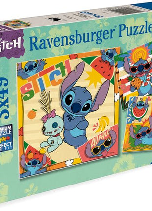 Ravensburger puzzel "Kleurrijke Honden" - 500 stukjes